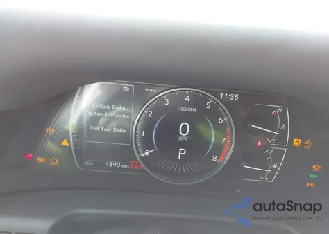 2025 Lexus Es 350 z USA, uszkodzony, nr VIN 58ADZ1B19SU199374